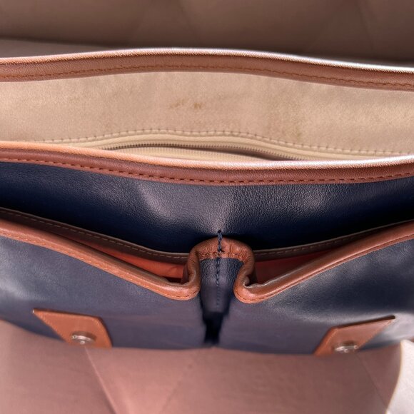 COACH Crossbody Bag Color Block Leather - Picture 16 of 16